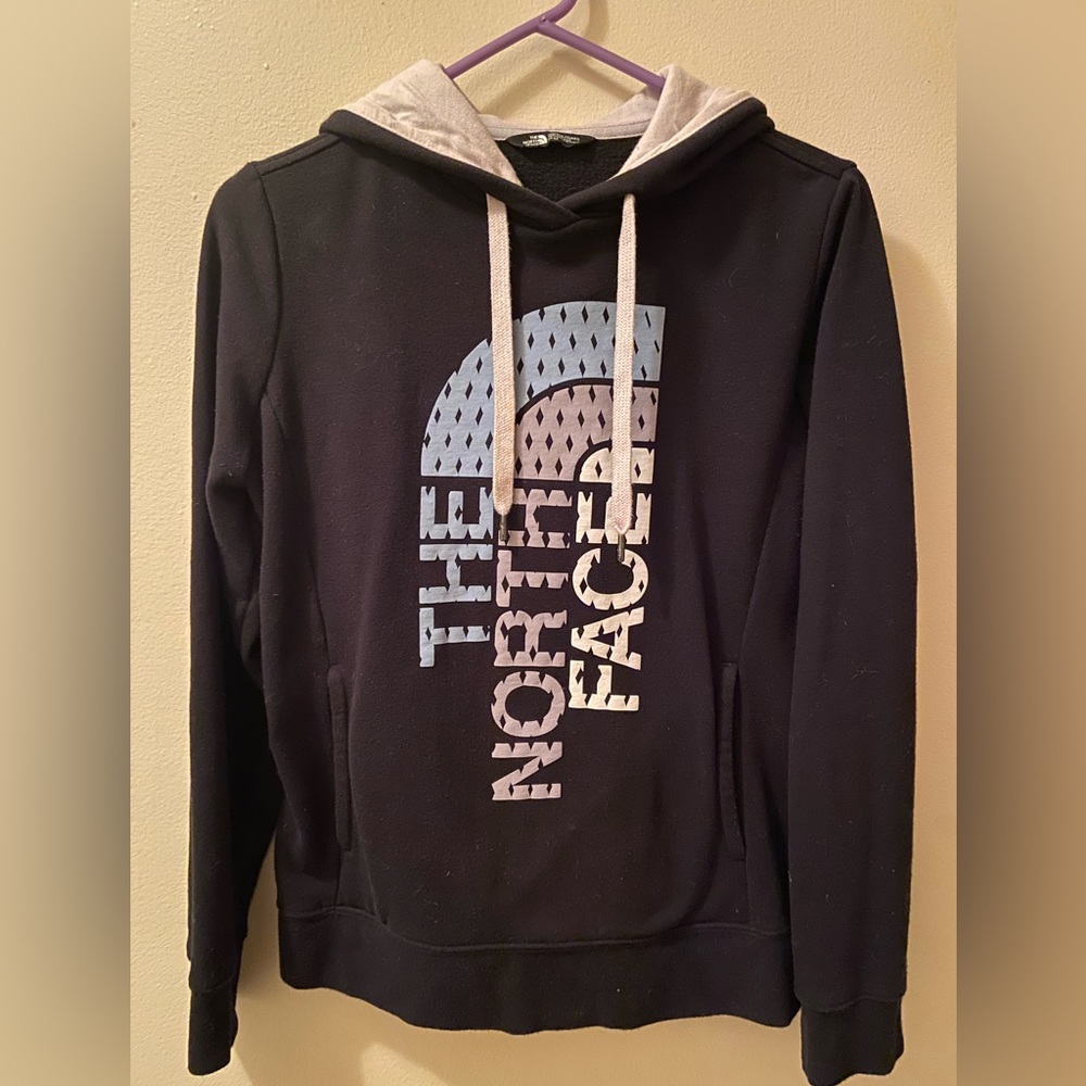 The North Face brand sweater, blue size M